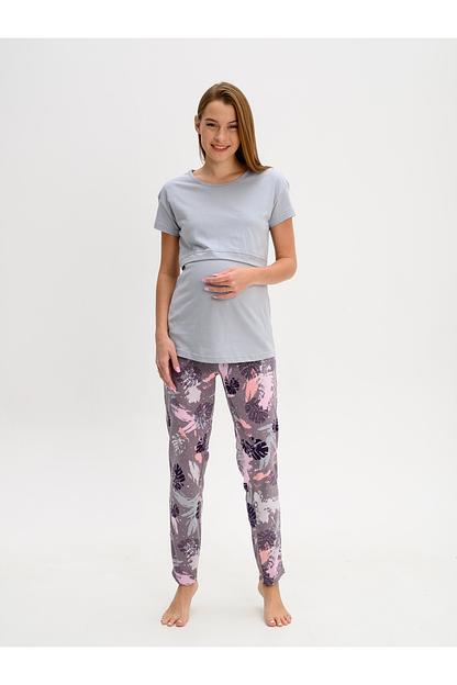 Костюм женский, серый, монстера, Опт фото 1