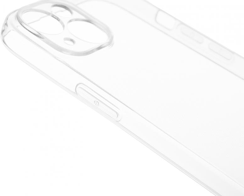 Чехол (клип-кейс) BoraSCO для Apple iPhone 15 Plus прозрачный (72410) фото 7