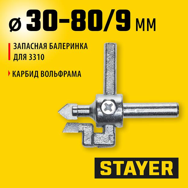 STAYER 30-80 мм, круговой резак для ручного плиткореза (3310-S) фото 2