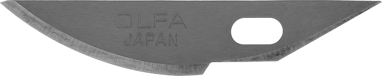 OLFA 6 мм, для ножа, закругленные лезвия (OL-KB4-R/5) фото 1