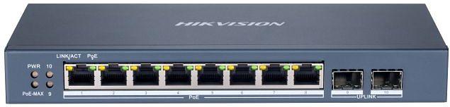 Коммутатор Hikvision DS-3E1510P-SI управляемый фото 1