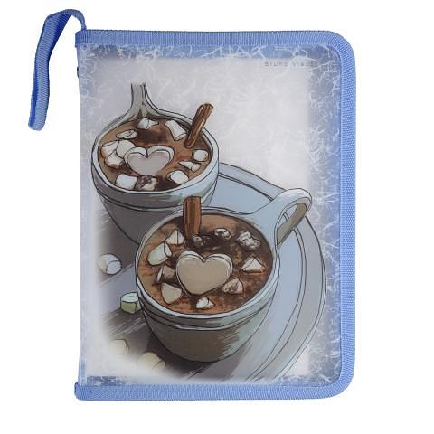 Папка на молнии A5 Кофемания.Горячий шоколад, Bruno Visconti 14-031/06 фото 1