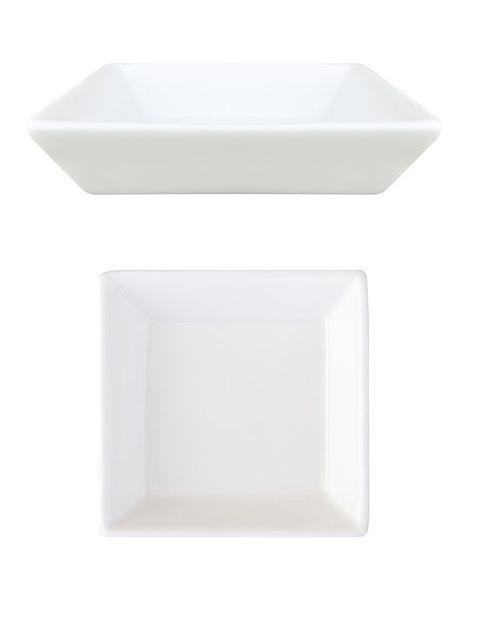 Емкость для соуса/закусок квадр. 90*90 мм. Белый Ариан /1/12/ фото 1