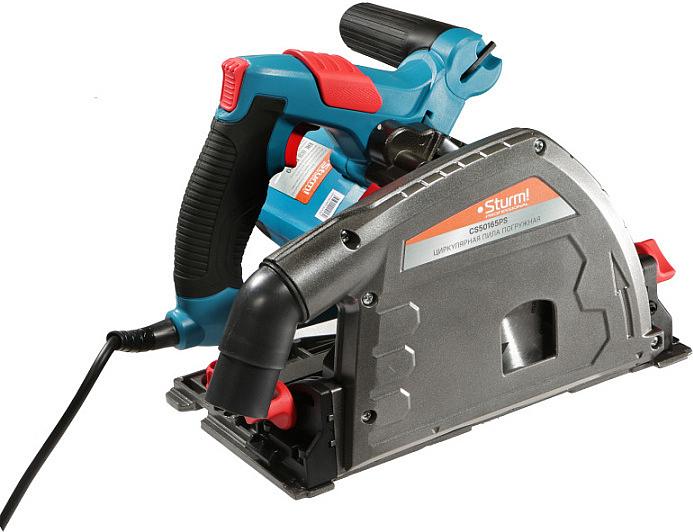 Sturm! CS50165PS Пила циркулярная погружная 165 мм, литая платформа, 3 м кабель, 1400 Вт, Sturm! [CS50165PS] фото 3