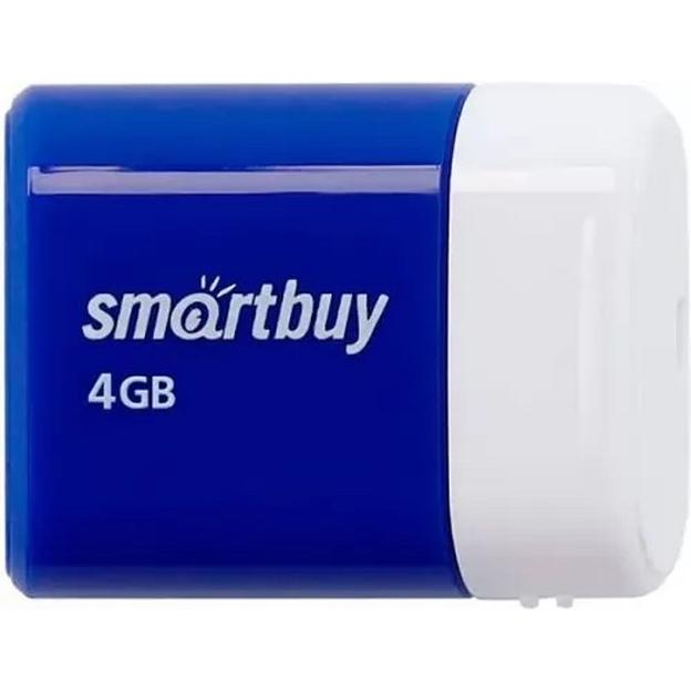 Smartbuy USB Drive 4GB LARA Blue (SB4GBLara-B) фото 1