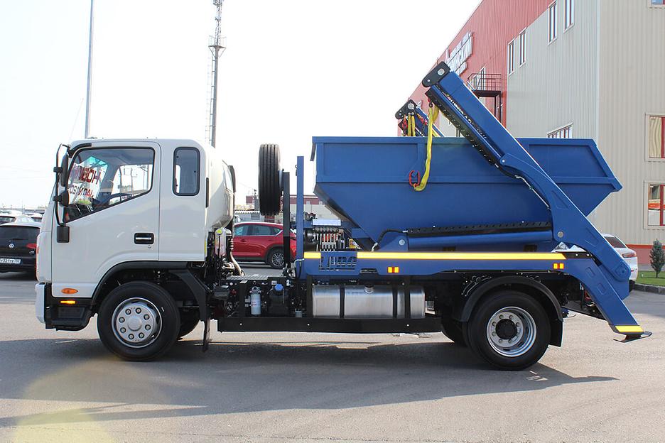 Jac N120 контейнерный мусоровоз фото 3