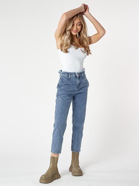 Джинсы прямые BOLD WOMAN 816-1Gl фото 1