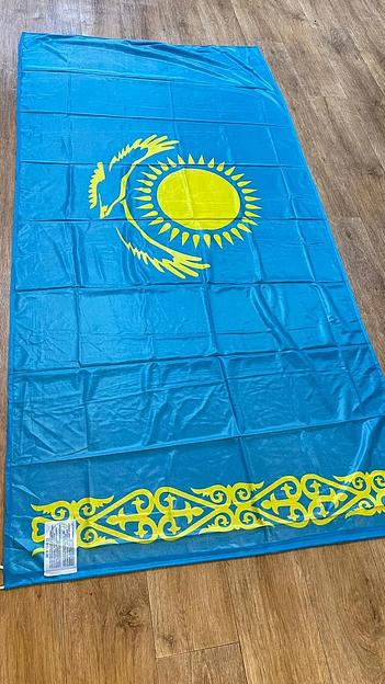 Флаг Казахстана  ОПТ фото 2