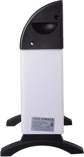 Конвектор Eurolux ОК-EU-1500C белый, 1500 Вт, 20 м2, термостат фото 6