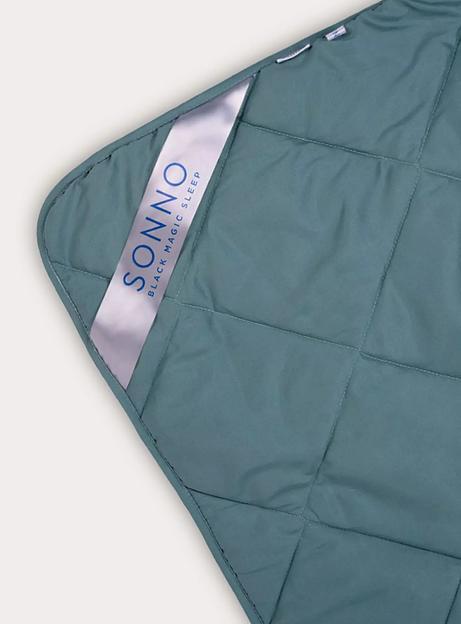 Одеяло SONNO Aura 2-сп.наполнитель Amicor TM Цвет Бельгийский зеленый ОПТ  фото 2
