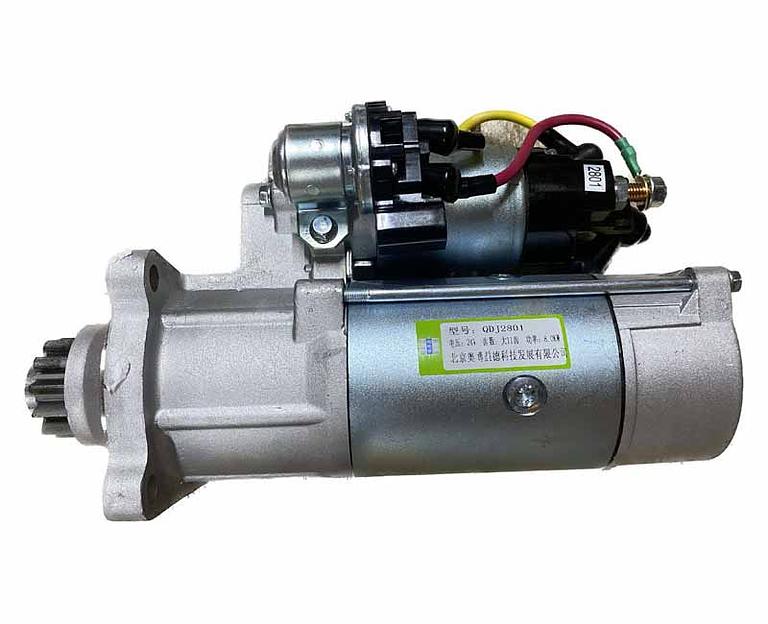 Стартер 11 зубьев под фишку WP10 Евро3 SHAANXI F3000 612600090409 фото 2