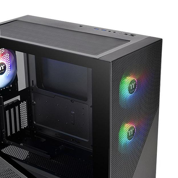 Divider 370 TG ARGB/Black CA-1S4-00M1WN-00 /Win/SPCC/Tempered Glass*1/120mm ARGB PWM Fan*3 фото 4