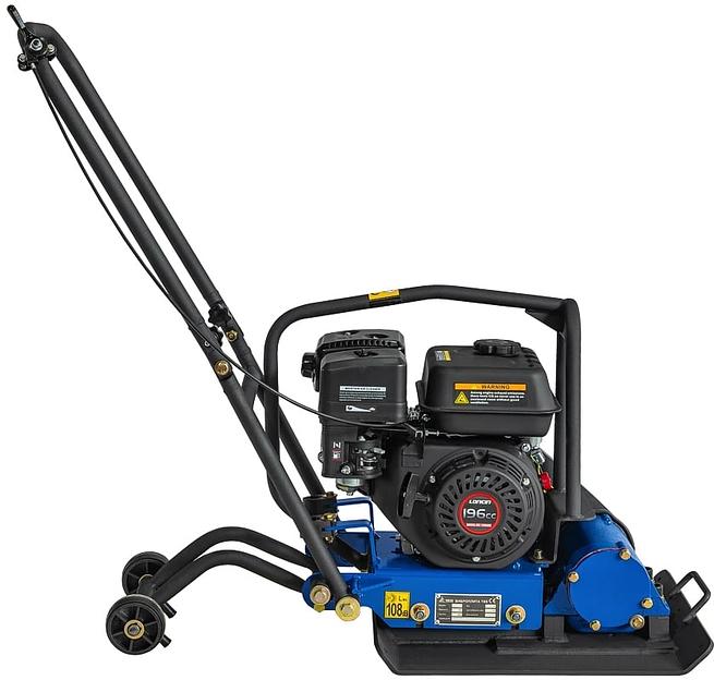 Виброплита ТСС TSS-WP60L 4800Вт 6.5л.с. бензиновый синий (207191) фото 5