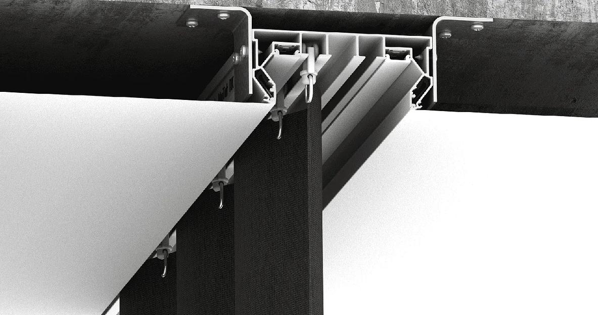 Профиль гардина для натяжного потолка ПК-14 (3,2 м) ОПТ фото 1