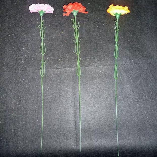 Гвоздика искусственная 008-150 44см фото 2