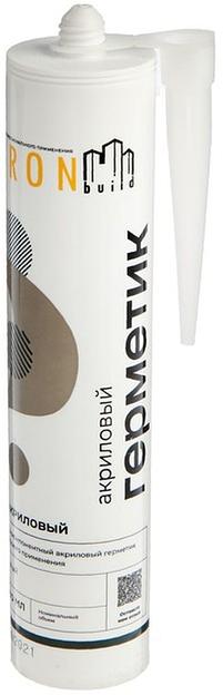 Герметик акриловый Kronbuild белый 280мл фото 1