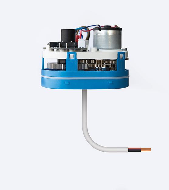 Кран шаровой с электроприводом 1/2F 12В фото 2