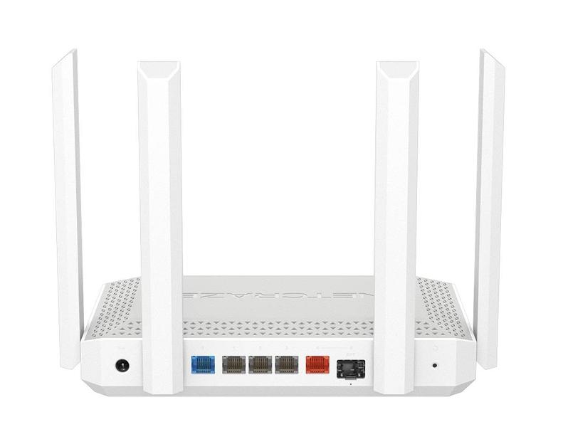 Netcraze Giga (NC-1012) Мультигигабитный интернет-центр с Mesh Wi-Fi 6 AX3000, Smart-коммутатором 1х2.5G/SFP и 4х1G фото 4