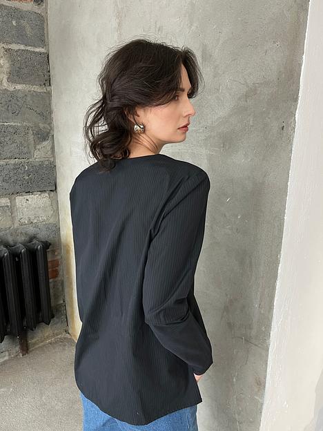 Женская рубашка асимметричная опт фото 2