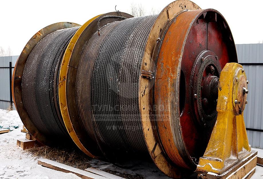 Шахтная подъёмная машина 2Ц-1.2×0.8 фото 1