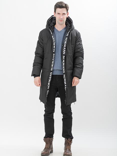 Полупальто мужское  «Тулон», черный, опт фото 2