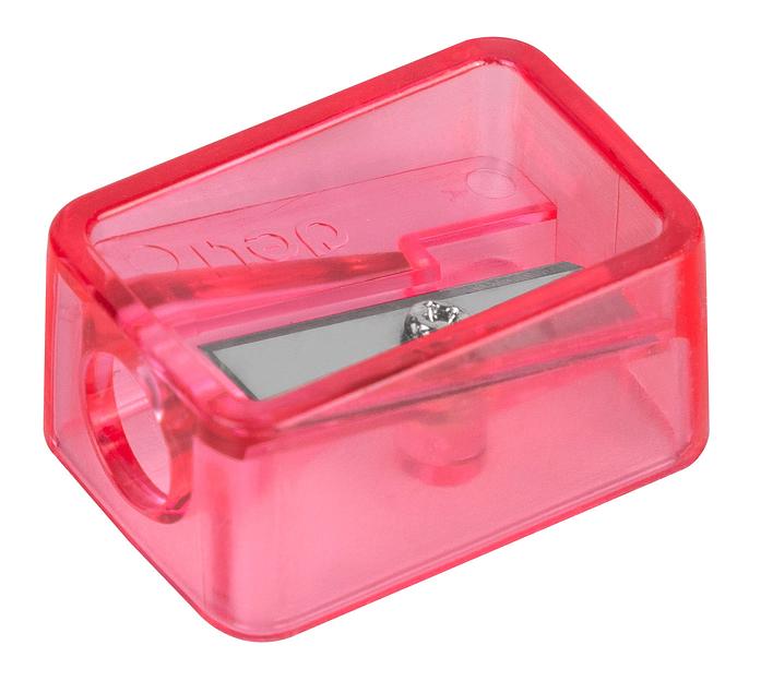 Точилка для карандашей ручная Deli EH034 Comico 1 отверстие пластик ассорти фото 4