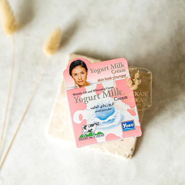 Крем д/лица с Молоком и Йогуртом YOKO фото 2