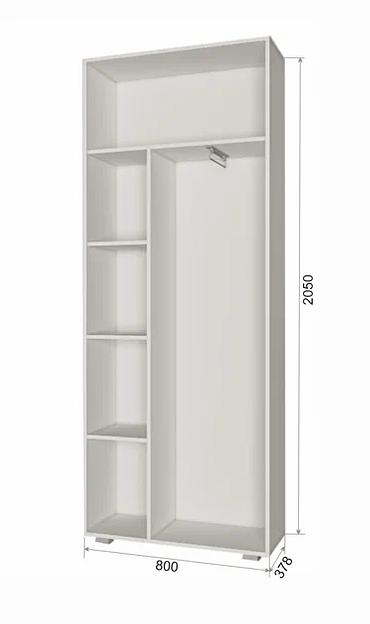 Шкаф двустворчатый «Пайн» арт.ПП1 ОПТ фото 2