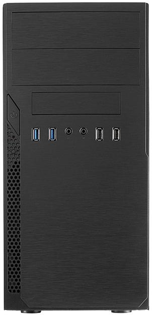 ПК IRU Office 310H6S MT i3 12100 (3.3) 8Gb SSD512Gb UHDG 730 Free DOS GbitEth 400W черный (2063117) фото 2
