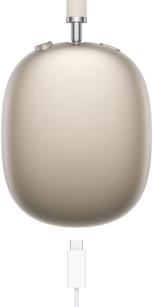 Гарнитура накладные Apple AirPods Max A3184 сияющ.зв. беспроводные bluetooth оголовье (MWW53AM/A) фото 4