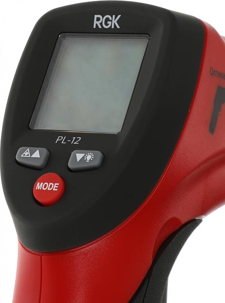 Пирометр RGK PL-12 красный/черный фото 10