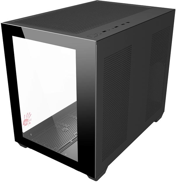 Корпус Bloody BD-CC108 черный без БП mATX 9x120mm 2xUSB3.0 audio bott PSU фото 5