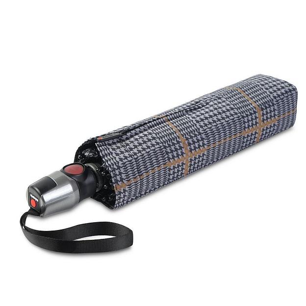 Зонт Knirps автомат T.201 Medium Duomatic SHERLOCK TOBACCO 95 3201 7054 фото 2