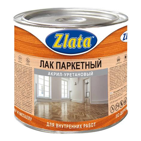 Лак паркетный 1,8 л «Zlata» опт фото 1
