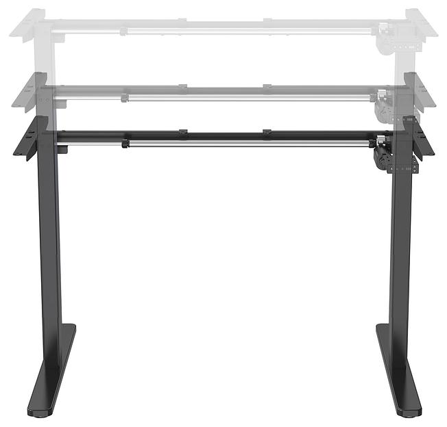 Подстолье Cactus CS-EDF-BK каркас черный фото 2