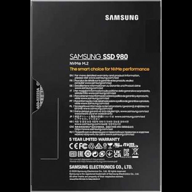 Твердотельный диск 500GB Samsung 980 EVO, M.2, PCI-E 3.0 x4, 3D MLC NAND [R/W - 3100/2600 MB/s] фото 5