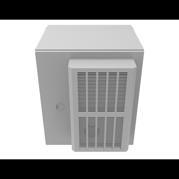 Шкаф уличный всепогодный 15U глубина 600мм (предустановленный кондиционер 500Вт) фото 2