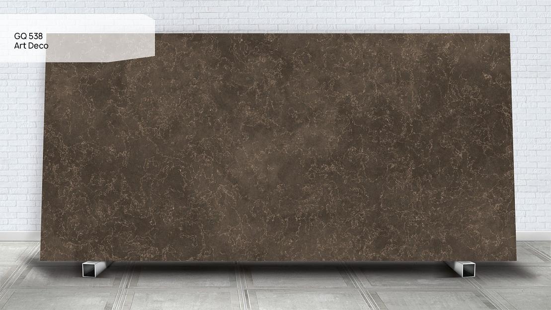 Кварцевый камень Grandex quartz «GQ 538 Art Deco» ОПТ фото 5