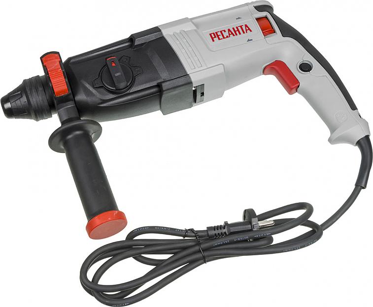 Перфоратор Ресанта П-30-900К патрон:SDS-plus уд.:4.3Дж 900Вт (кейс в комплекте) фото 3