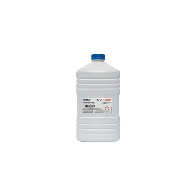 Тонер CET NF7Y TN-711Y/514Y, для KONICA MINOLTA Bizhub C654/C754/C654e/C754e, желтый, 500грамм, бутылка фото 1