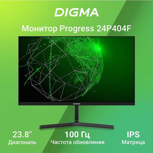 Монитор Digma 23.8" Progress 24P404F черный IPS LED 5ms 16:9 HDMI M/M матовая 250cd 178гр/178гр 1920x1080 100Hz G-Sync VGA FHD 3.0кг фото 2