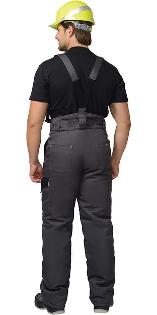 Костюм «Сириус-Ховард» зимний куртка и брюки, темно-серый ОПТ фото 5