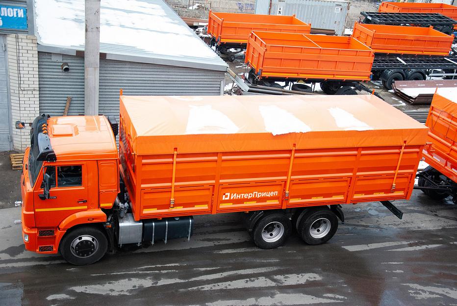 Кузов зерновозный бортовой фото 2