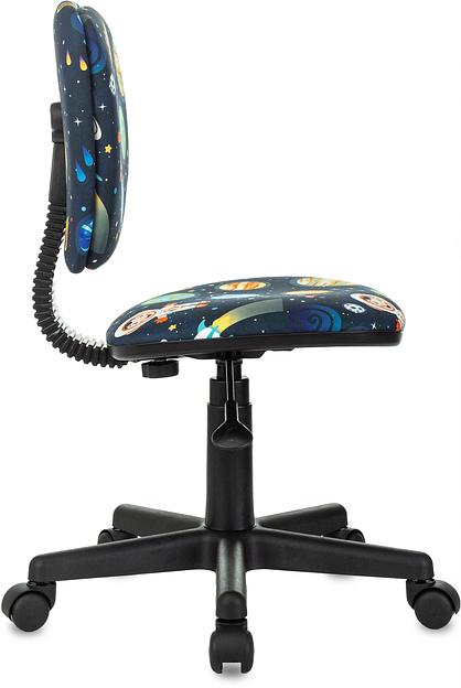 Кресло детское Бюрократ CH-204NX темно-синий космонавт крестов. пластик фото 3