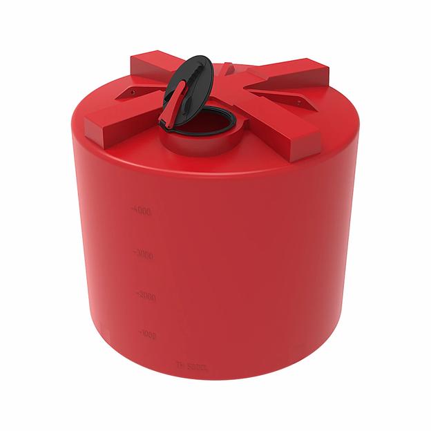 Емкость КАС 5000 TH с откидной крышкой фото 1