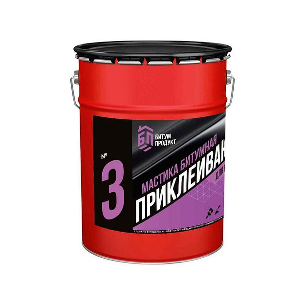 Мастика битумная для приклеивания XPS 20 кг фото 1