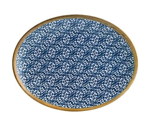 Блюдо овальное 310*240 мм. Калиф Люпин, форма Мув /1/6/ фото 1