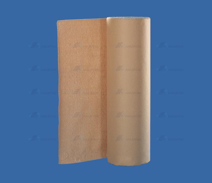 Упаковочный материал «Крафтбабл» К-Т90/10, 1.2×50 м фото 1