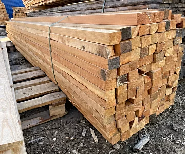 Брусок из лиственницы 1-2 сорт опт фото 1