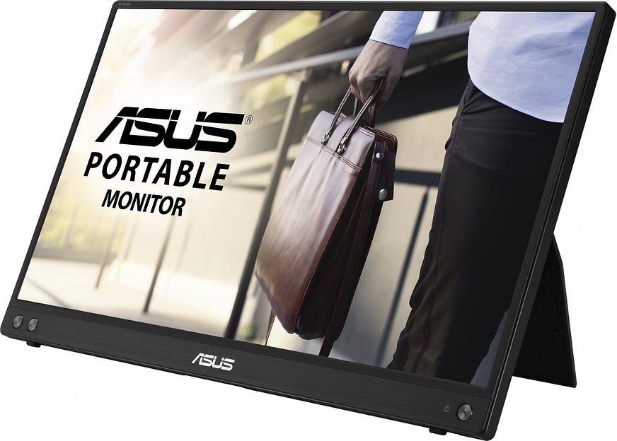 Монитор Asus 15.6" Portable MB16ACV темно-серый IPS LED 16:9 глянцевая 250cd 178гр/178гр 1920x1080 USB фото 2